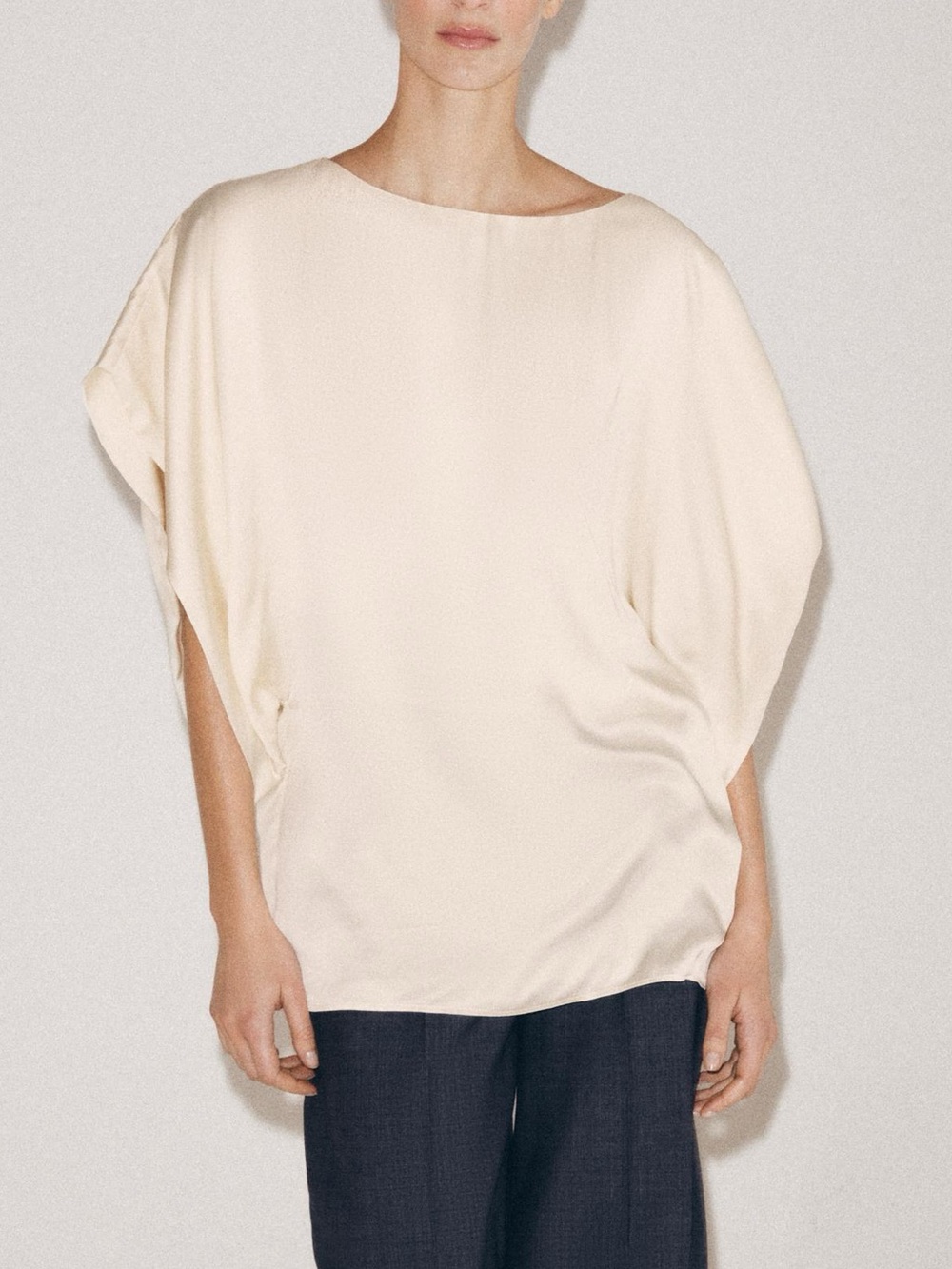 ZW COLLECTION Short Sleeve Flowy Top